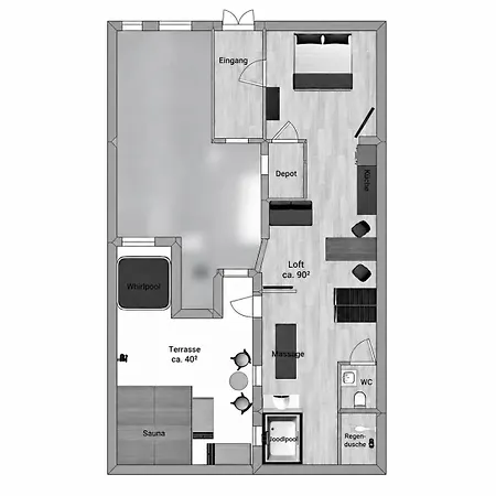 Juloft Private - 4-sterne Luxusloft Mit Whirlpool & Sauna Apartment